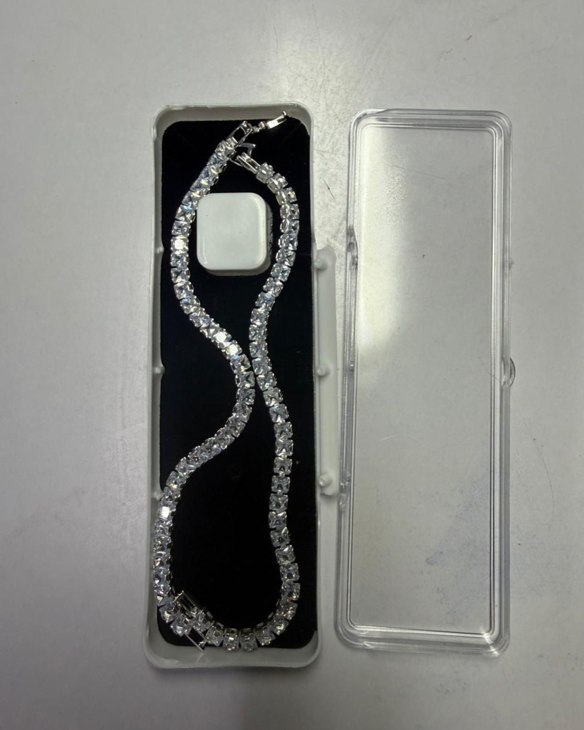 Emerald Diamond Tennis Bracelet Set Pack Two