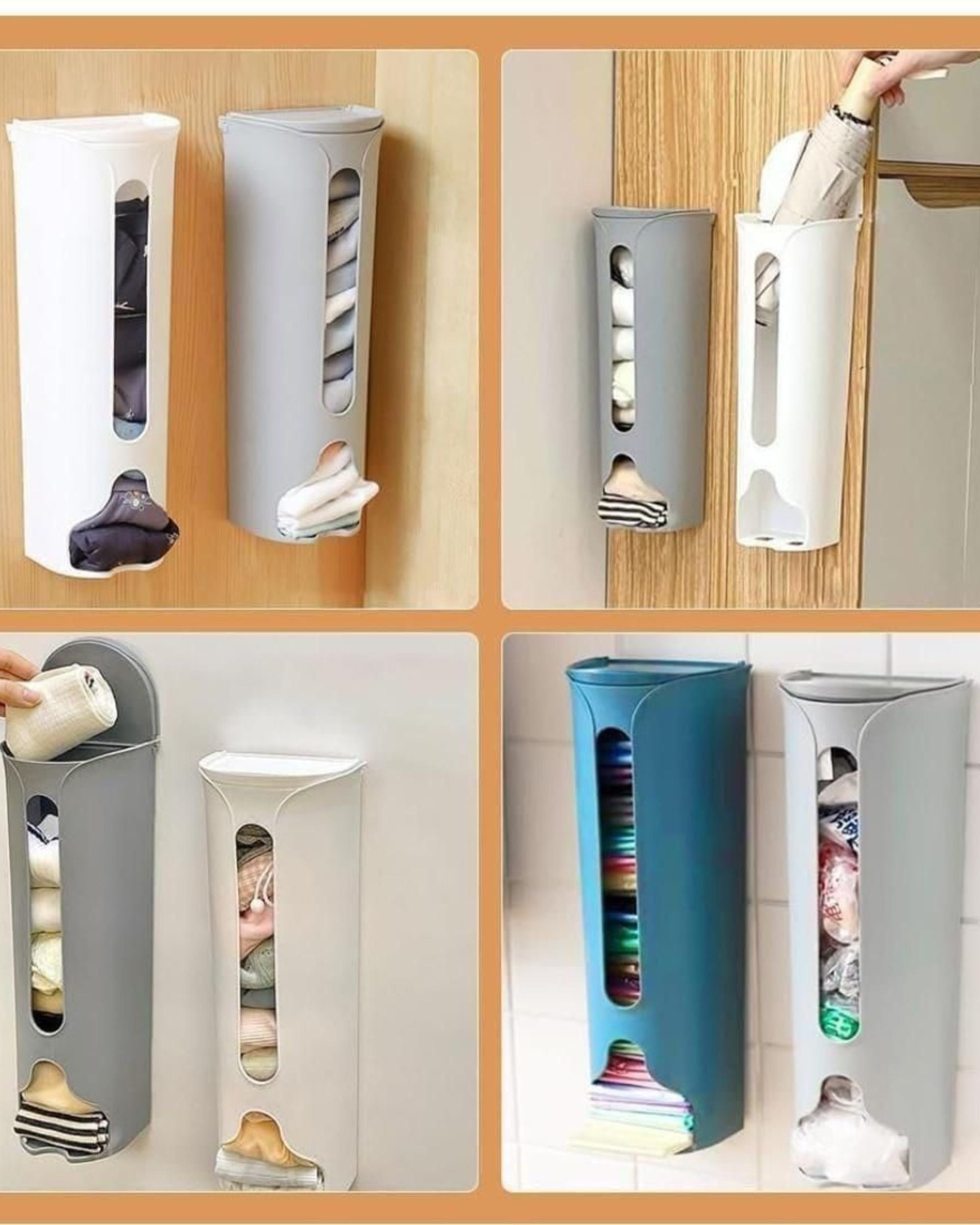 Multipurpose Wall Mounted Cabinet Storage Organizer