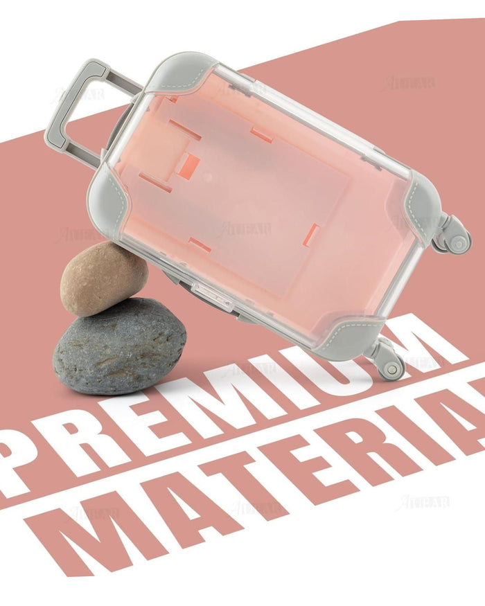 A Stylish and Compact Mini Trolley Suitcase