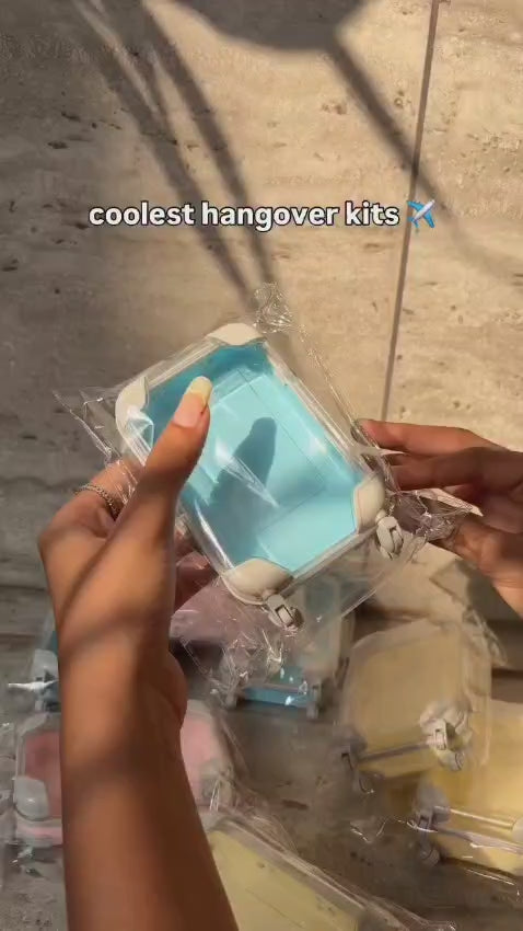 A Stylish and Compact Mini Trolley Suitcase